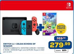 Nintendo - Switch 1.1 + Zelda Echoes Of Wisdom