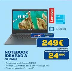 Lenovo - Notebook Ideapad 3 Cb 15jL6