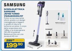Samsung - Scopa Elettrica Jet60 Turbo VS15A6031R4/ET