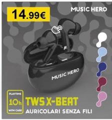 Hero - Tws X-bert Auricolari Senza Fili