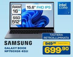 Samsung - Galaxy Book NP750XGK-KG11