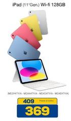 Ipad (111gen) Wi-fi 128gb