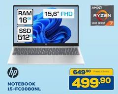 HP - Notebook 15-fc0080nl