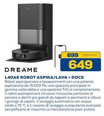 Dreame - L40AE Robot Aspira/Lava + Dock