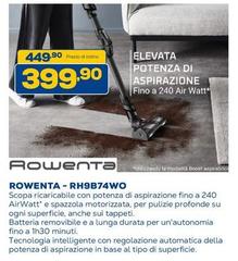 Rowenta - RH9B74WO Nero Da incasso 24° 2400 W A Bianco