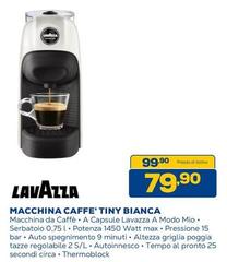Lavazza - Macchina Caffe' Tiny Bianca