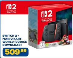 Nintendo - Switch 2 + Mario Kart World (Codice Download)