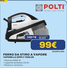 Polti - Ferro Da Stiro A Vapore