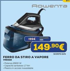 Rowenta - Ferro Da Stiro A Vapore VR8322