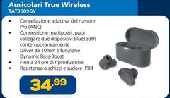 Logitech - Auricolari True Wireless TAT309GY