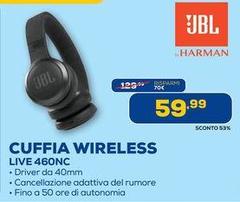 Jbl - Cuffia Wireless 460NC