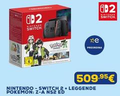Nintendo - Switch 2 + Leggende Pokemon
