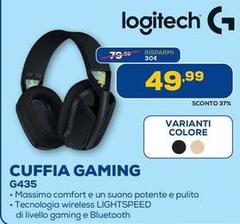 Logitech - Cuffia Gaming G435