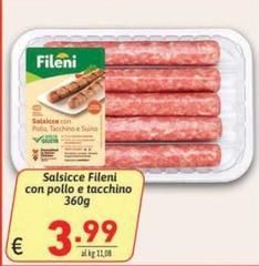 Fileni - Salsicce Con Pollo E Tacchino