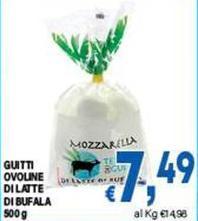 Ovoline - Gutti  Di Latte Di Bufala