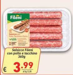 Fileni - Salsicce Con Pollo E Tacchino