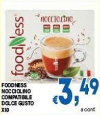 Foodness - Nocciolino Compatibile Dolce Gusto