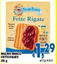 Mulino Bianco -  Fette Rigate