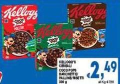 Kelloggs - Cebolla Coco Pops Barcette/ Palline/ Risetti