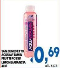 San Benedetto - Acquavitamin Friutti Rossi/ Limone/ Arancia