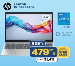 HP - Laptop 15-Fd0084NL