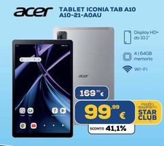 Acer - Tablet Iconia Tab A10 A10-21-A0AU