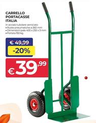 Carrello Portacasse Italia