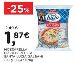 Galbani - Mozzarella Pizza Perfetta Santa Lucia