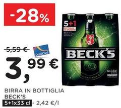 Becks - Birra In Bottiglia