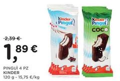 Kinder - Pinguì 4 Pz