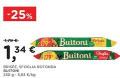 Buitoni - Brisee, Sfoglia Rotonda