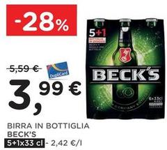 Becks - Birra In Bottiglia