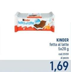 Kinder - Fetta Al Latte