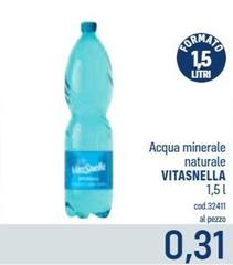 Vitasnella - Acqua Minerale Naturale