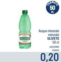 Uliveto - Acqua Minerale Naturale