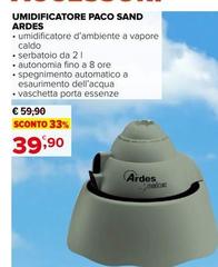 Ardes - Umidificatore Paco Sand
