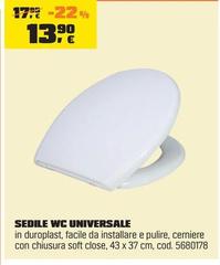 Sedile Wc Universale