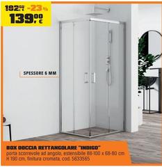 Box Doccia Rettangolare “Indigo”