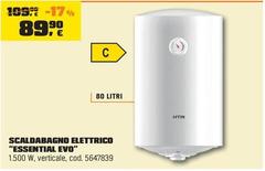 Scaldabagno Elettrico “Essential Evo”