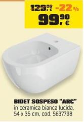 Bidet Sospeso “Arc”