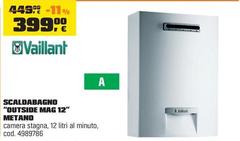 Vaillant - Scaldabagno “Outside Mag 12” Metano
