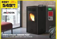 Invicta - Stufa A Pellet “Adrano Plus”
