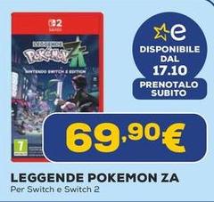 Nintendo - Leggende Pokemon ZA