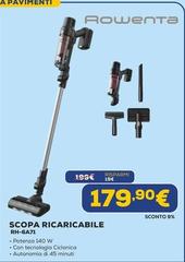 Rowenta - Scopa Ricaricabile RH-6A71 