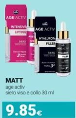 Matt - Age Activ Siero Viso E Collo
