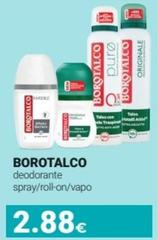 Borotalco - Deodorante Spray/Roll-On/Vapo
