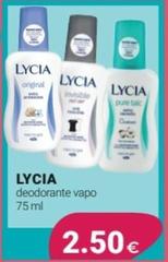 Lycia - Deodorante Vapo