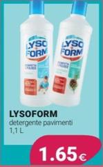Lysoform - Detergente Pavimenti