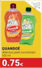 Detersivo Piatti Concentrato