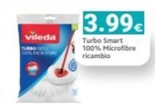 Vileda - Turbo Smart 100% Microfibre Ricambio